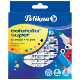 Flomaster školski 8 boja Jumbo Colorella Super 411 Pelikan 804905