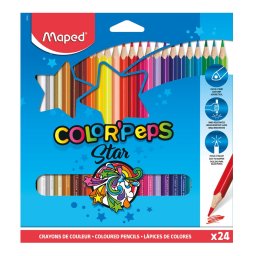 DRVENE BOJICE MAPED COLOR`PEPS STAR 1/24
