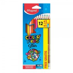 DRVENE BOJICE MAPED COLOR`PEPS 1/12+1