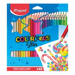 DRVENE BOJICE MAPED COLOR`PEPS STAR 1/48