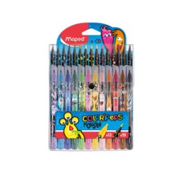 MAPED FLOMASTER 12 + BOJICE 15 MONSTER