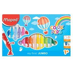 FLOMASTERI MAPED COLOUR`PEPS JUMBO 1/18