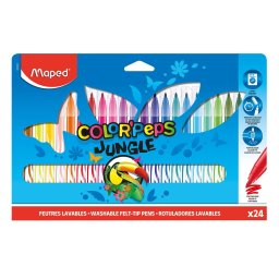 FLOMASTERI MAPED COLOR`PEPS JUNGLE 1/24