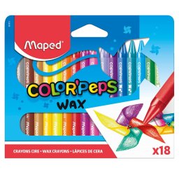 VOŠTANE BOJICE MAPED COLOR`PEPS WAX 1/18