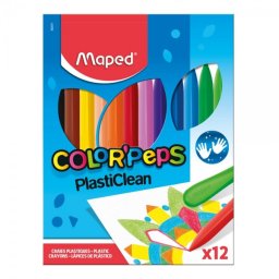 VOŠTANE BOJICE MAPED COLOR`PEPS PLASTIC CLEAN 1/12