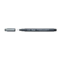 PENTEL fineliner POINTLINER crni 0,5