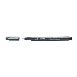 PENTEL fineliner POINTLINER crni 0,8