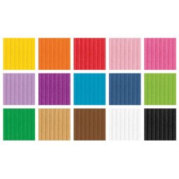Papir rebrasti B2 328g Ondulacolor Sadipal Fabriano S1017005 roze