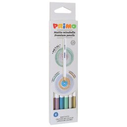 Boje drvene 6boja fi3,8mm Minabella Metalik Primo CMP 5252MINAB6M
