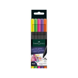 Faber Castell lajner GRIP 1/4 NEON BOJE