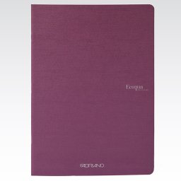 Sveska meki povez A4 karo 40L 90g EcoQua Fabriano ljubičasta (vino)