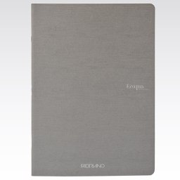 Sveska meki povez A4 linije 40L 90g EcoQua Fabriano siva (antracite)