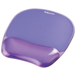 Podloga za miša sa odmaračem ergonomska-gel Fellowes 9144104 ljubičasta