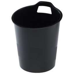 Korpa za papir pp 15L (80% reciklirana) Green2Desk Fellowes 0009101 crna