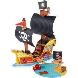 Drveni mini set - Piratski set