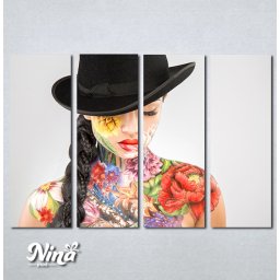 Slike na platnu Body art Nina443_4