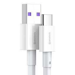 USB kabel Baseus Superior Series Fast Charging na Type-C USB 66W 1m beli