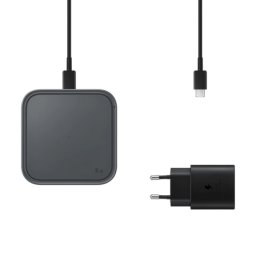 Original Samsung bežični punjač + kućni punjač P2400 EP P2400 TBE Crni Outlet