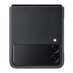 Original maska Samsung ARAMID Kožna futrola Z FLIP 3 CRNA EF XF711 SBE Outlet