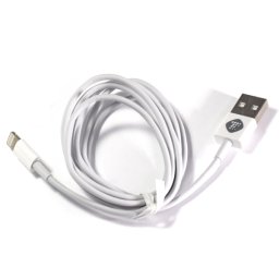 USB kabel Teracell Plus iPhone 2A Lightning beli 1.2m