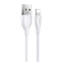 USB kabel REMAX Lesu Pro RC-160i iPhone Lightning 2.1A beli 1m