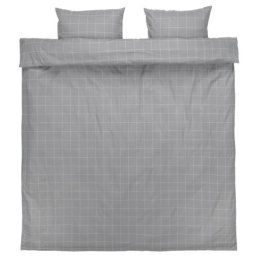 Set posteljine flanel 200x220 siva