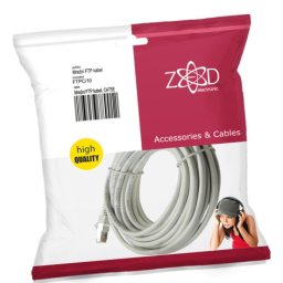 Zed electronic mrežni FTP kabl, CAT5E, 10 met - FTPC/10