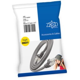 Zed electronic mrežni FTP kabel, CAT7, dužina 2.0 metar - FTP7/2