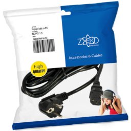 Zed electronic kabel napojni, za PC, 1.8 met - NCPC/1,5