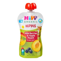 HIPP POUCH ŠUMSKO VOĆE, JABUKA, BRESKVA 100G