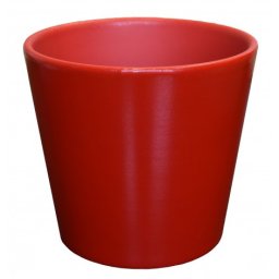 Kerbek saksija manhattan 13.5cm uni crvena ( KE D10/135/002 )