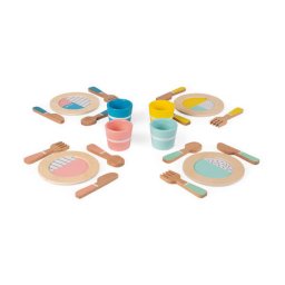 Drveni set za jelo J06600