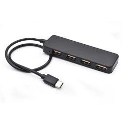 Mikro USB C hub sa 4 USB2.0 A porta