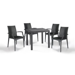 Baštenska garnitura - Sto + 4 Bistrot stolice