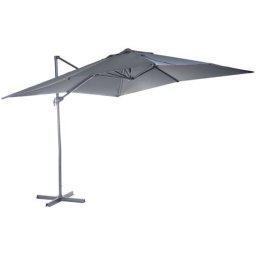 Baštenski suncobran zglobni Martinique Deluxe sivi