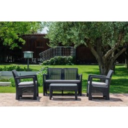 Baštenski set Tarifa Pe ratan CU 09113-308 Curver – Allibert