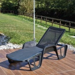 Baštenska ležaljka Pool - antracit