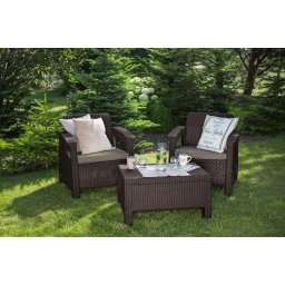 Baštenski set Corfu Weekend Pe ratan CU 223235 - Curver