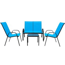 Baštenski set Ancona plavi