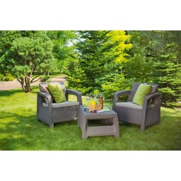 Baštenski set Corfu Weekend Pe ratan CU 227630 - Curver