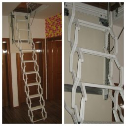 Metalne tavanske stepenice Harmo Lux 60 x 130 cm (Rok isporuke od 60 do 90 dana)