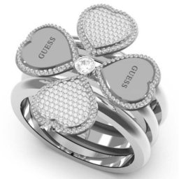Ženski guess fine heart prsten od hirurškog Čelika ( jubr01428jwrh52 )