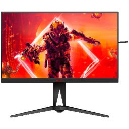 AOC AG275QZEU Agon, 68.6 cm (27"), QD-fast IPS, 2560 x 1440 pixels(QHD), 240Hz, Response 0.5 ms, 16:9, 80M:1, 400cdm2, HDR 400, 178°178°, 2