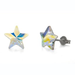Ženske oliver weber sensitive star crystal mindjuše sa swarovski kristalima ( s24010.001 )