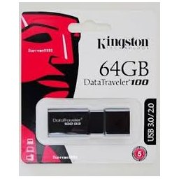 USB 64GB Kingston pen flash 3.0