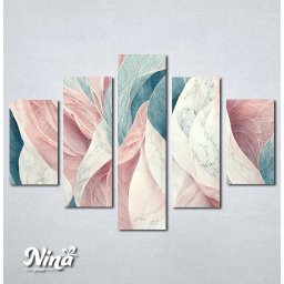 Slike na platnu Apstrakcija u pastelnoj boji Nina453_5