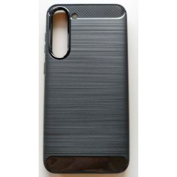 TPU maska BRUSHED za SAMSUNG SM-S916B, Galaxy S23 Plus 2023 (6.6") CRNA