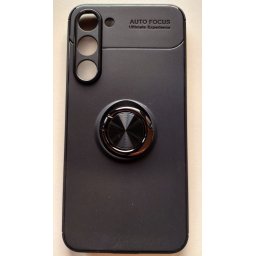 TPU maska MAGENT RING za SAMSUNG SM-S916B, Galaxy S23 Plus 2023 (6.6") CRNA