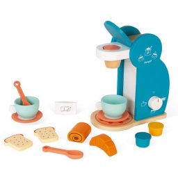 Drveni set aparat za kafu J06599