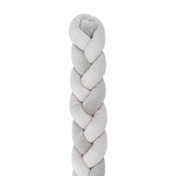 KikkaBoo pletenica za krevetac trostruka 180 cm Grey ( KKB51141 )